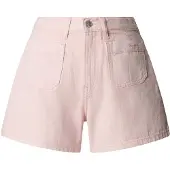 Pepe Jeans Rachel High Waist Denim Shorts Rose 28 Femme