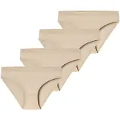 Schiesser Slip ' Invisible Cotton ' beige / sable