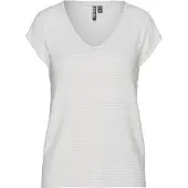 Pieces T-shirt 'PCBillo' blanc cassé