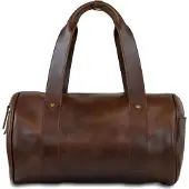 Buckle up Sac week-end 'Chap' marron