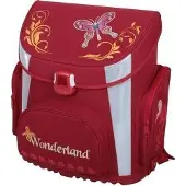 Titanum Tiger, sac à dos scolaire "Best Wonderland", rouge