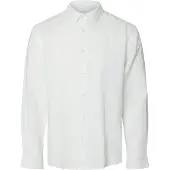 Selected Regkylian Long Sleeve Shirt Beige S Homme