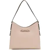 GUESS Sac Bandoulière Anadela 3 Comp Satch Simply Taupe