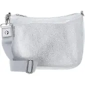 Mandarina Duck Mellow Metal Hobo Crossbody Argenté Homme