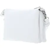 Mandarina Duck Mellow Leather Fzt12 Shoulder Bag Blanc