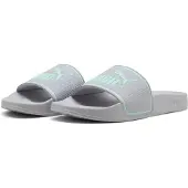 Puma Garçons, Sandales, Leadcat 2.0 Jr, Vert, Argent, (39)
