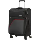 American Tourister trolley Sky Surfer Spinner Exp. TSA Black / Red noir 69cm