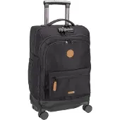 Cabaia trolley Soft Suitcase 4 Wheels Essentials Trolley Berlin noir 55cm