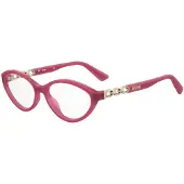 Moschino Mos597-8cq Woman Glasses Doré Femme