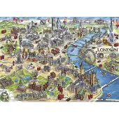 Gibsons London Monuments Puzzle 1000 pièces