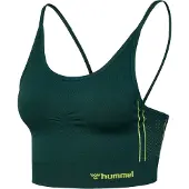 Hummel Soutien-gorge de sport 'MT ZONE' citron vert / sapin
