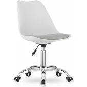 Leobert Chaise - - Alba - Blanc/Gris