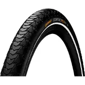 Continental Pneu vélo électrique Contact Plus - 700x42C (42-622) - Noir - Tubetype