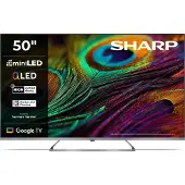 Sharp 50JP7265E Téléviseur QLED MiniLED 4K 50 pouces Harman Kardon Dolby Vision Atmos HDMI 2.1