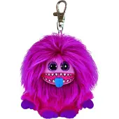TY ZeeZee Clip - rose Frizzy, 8,5 cm