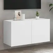 Prolenta Maison Exclusive - Meuble TV blanc 80x30x41 cm