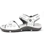 Mephisto Allrounder par , sandales plates pour femmes, modèle Lagoona, couleur blanche, style décontracté