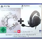 PS5 CIV VII + Razer Blackshark V2 X