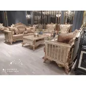 Xl Moebel Gmbh Klassische Barock Rokoko Chesterfield 5tlg. Couchtisch Beige Sofa Möbel