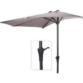 Basics Half Garden Sunshade Beige 270 cm