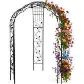 Relaxdays Pavillon de roses (178 cm, 178 cm)