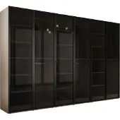3Xeliving Armoire, beige sable, 3 x 100 x 200 x 51 cm