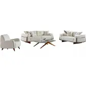 AEA Sofagarnitur Wohnlandschaft Sofa-Set Wohnzimmergarnitur Polstergarnitur Sessel