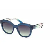 Pucci Lunettes de soleil , modèle EP0254, bleu clair brillant, dimensions 53/19/140, pour femmes