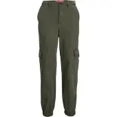 Jack & Jones Holly Relaxed High Waist Jjxx Cargo Pants Vert XL / 32 Femme
