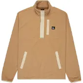 Quiksilver No Destination Half Zip Fleece Marron L Homme
