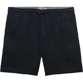 Superdry pour homme. M7110520A Short Merchant Linen navy (S), Casuel, Marine