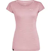 Salewa - Puez Melange Tee (T-shirt femme) , Couleur:6595-zephyr melange, Taille:IT 46 / DE 40