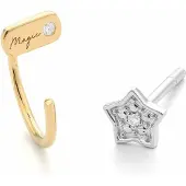 Secrecy E8221cdaww900 Earrings Argenté Femme