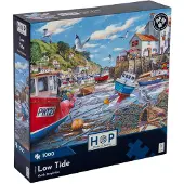 The House of Puzzles Puzzle Low Tide 1000 pièces - Puzzle adulte