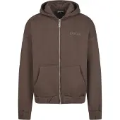 Dropsize Veste de survêtement chocolat / umbra