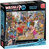 Jumbo Spiele Wasgij Mystery 29 - Le désastre des dons (1000 pièces)