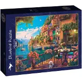 Blue Bird Lake Como - 1000 pièces Puzzle pour adultes