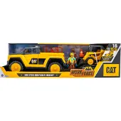 Funrise CAT - Camion PickUp & chargeur avec figurine