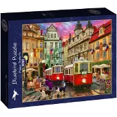 Blue Bird Puzzle Tramway à Prague - 1000 pièces