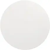 Papstar 81100 Papier à gâteaux rond, Outils de décoration pâtisserie, Blanc