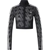 Adidas Cardigan 'Firebird Classic' noir / blanc