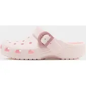 Crocs Sabots Classic Clog Buckle Femme - Rose, Rose