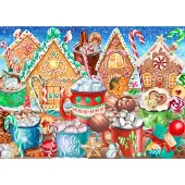 Bluebird Puzzle Puzzle Sucres d'Orge et Cacao - 500 à 999 pièces