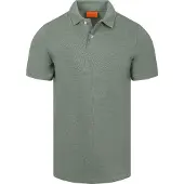 Suitable Polo MEL Piqué Vert