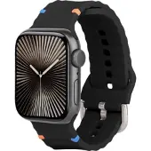 Just in Case Bracelet ActiveFlex pour Apple Watch 40/41/42mm, noir