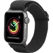 Just in Case Urban Textura Strap Apple Watch 40-42mm Noir