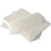 Papstar Feuille de papier de recouvrement pour crème pure blanche avec revêtement de cire de palme pure