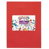Colorations - Foam Vellen Rood, 10st.