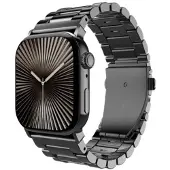 Just in Case Bracelet PrimeSteel pour Apple Watch 44/45/46/49mm, noir