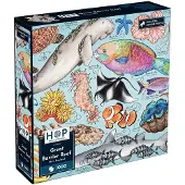 The House of Puzzles Puzzle "Grande Barrière de Corail" de la marque , 1000 pièces, thème : océan